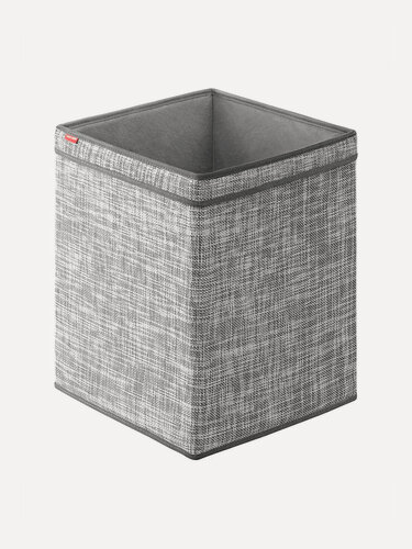 Изображение товара Корзина для хранения с ручками Casy Home 32x32x41см, цвет серый