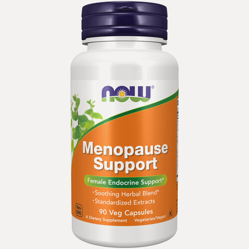 Изображение товара NOW Menopause Support, Комплекс для поддержки женского здоровья в менопаузу, 90 растительных капсул