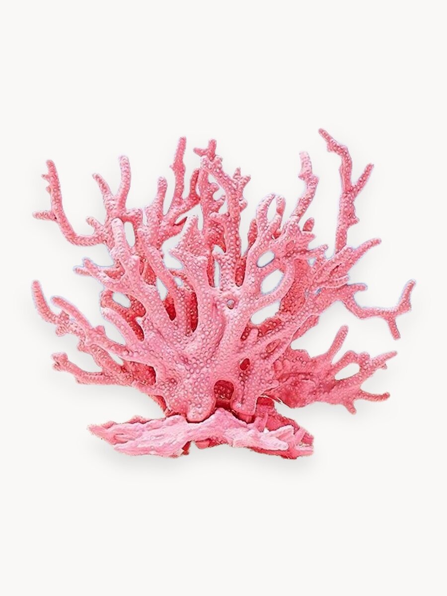 Декор для аквариума коралл розовый, украшение для аквариума, COLOR Si