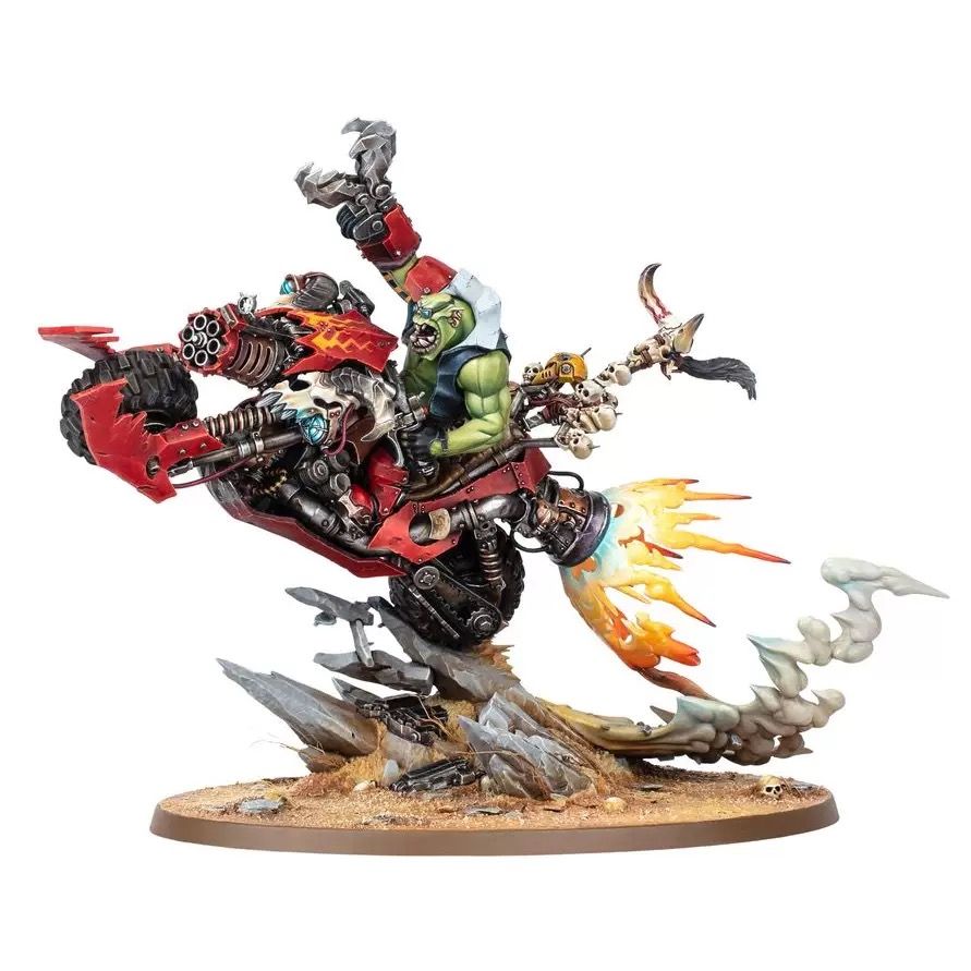 Отливка из смолы / ORKS WAZDAKKA GUTSMEK Warhammer AOS / миниатюр для настольной игры Упражнения для раскрашивания