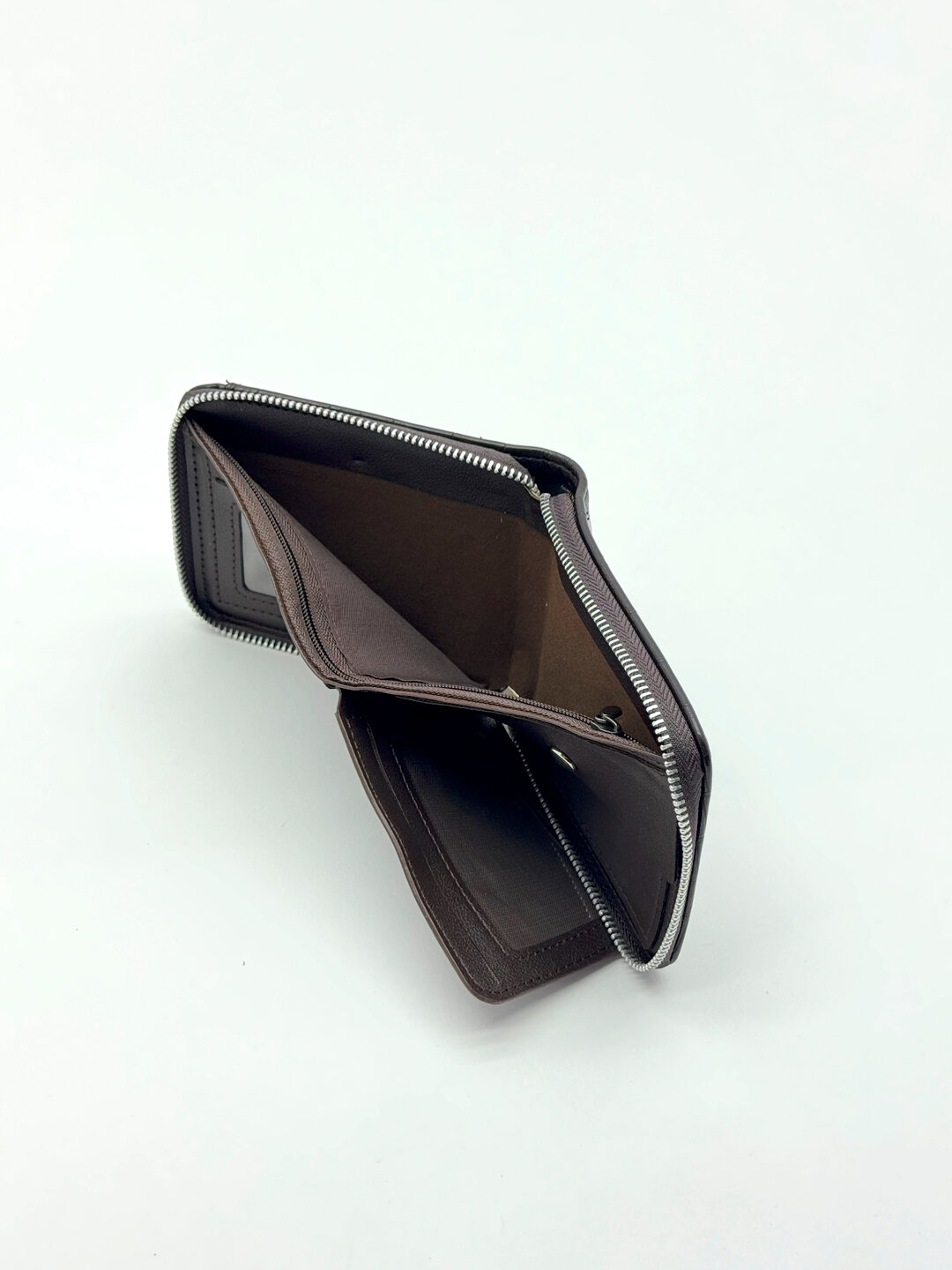 Кошелек , фактура матовая, Шоколадный — фото 1