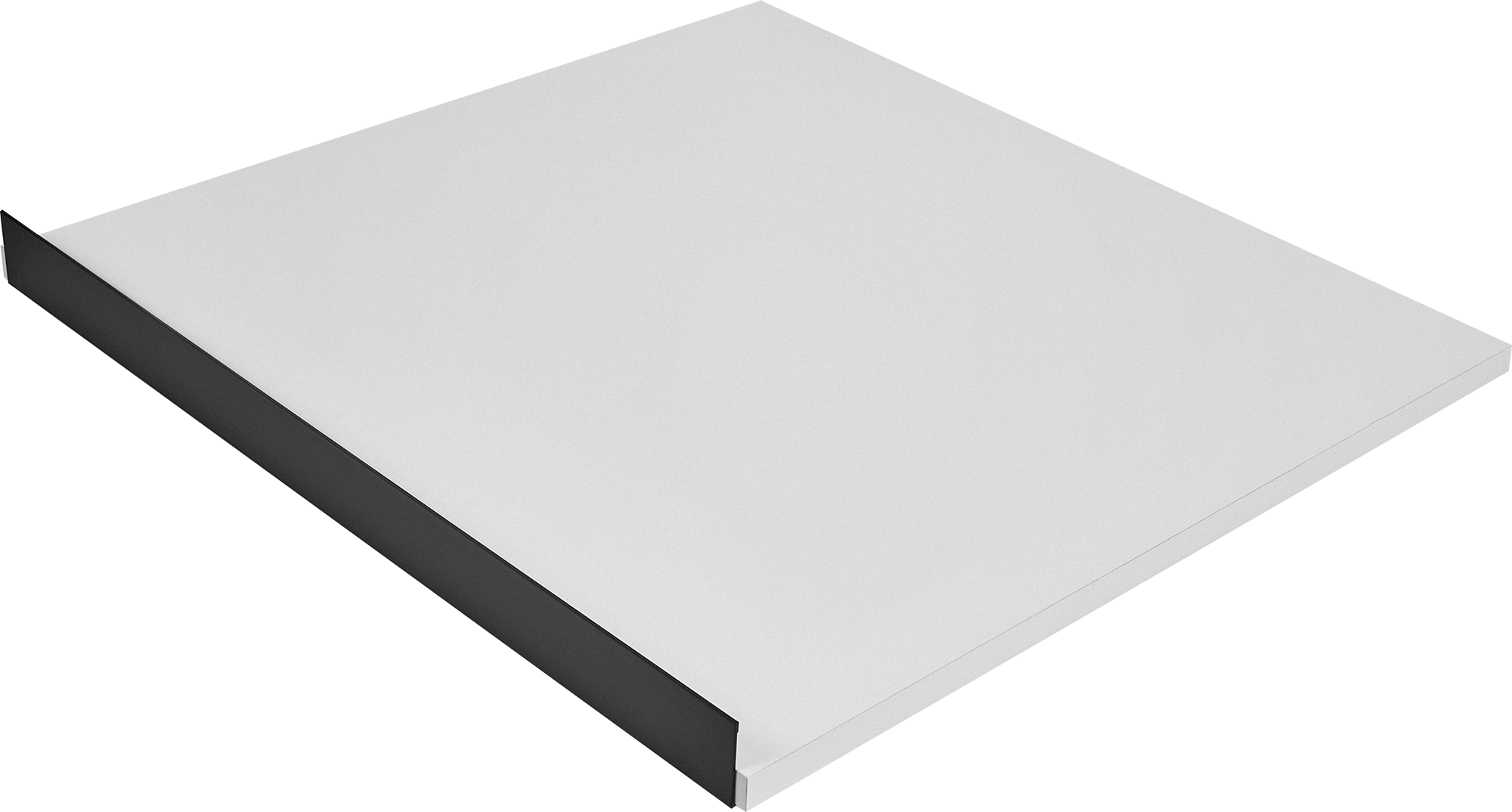 Полка выдвижная с ручкой для шкафа Лион 56.8x51.1 см ЛДСП цвет белый