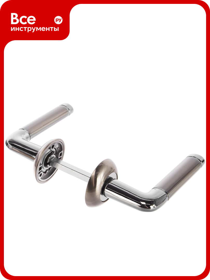 Раздельная ручка PUNTO REX TL SN/CP-3 матовый никель/хром 37047