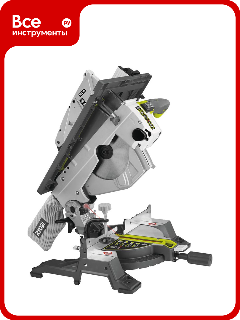 Комбинированная торцовочная пила Ryobi RTMS1800-G 1800 Вт 5133002152