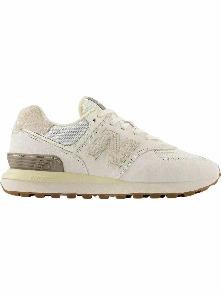 Кроссовки New Balance 574, полнота F, размер 8 US, бежевый