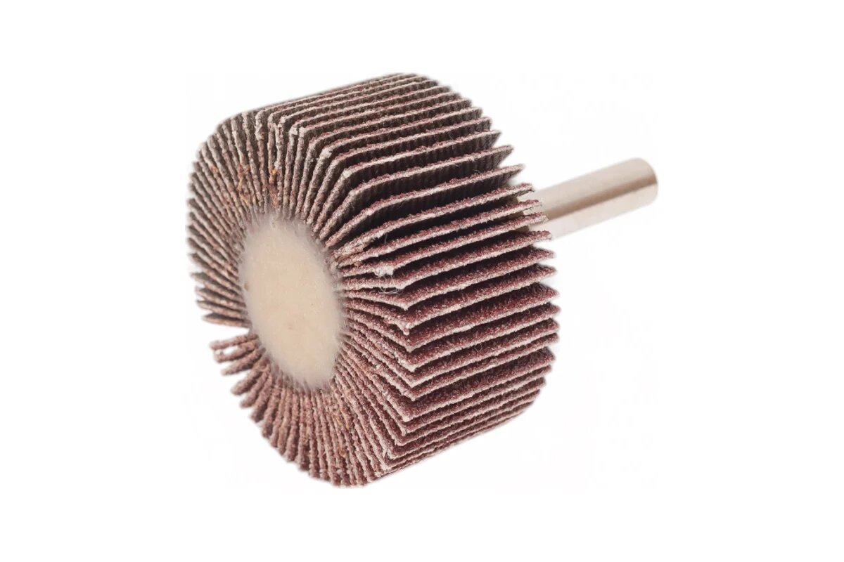 HOEGERT TECHNIK Круг шлифовальный лепестковый радиальный 40x20 мм с хвостовиком 6 мм P100 HT8D004