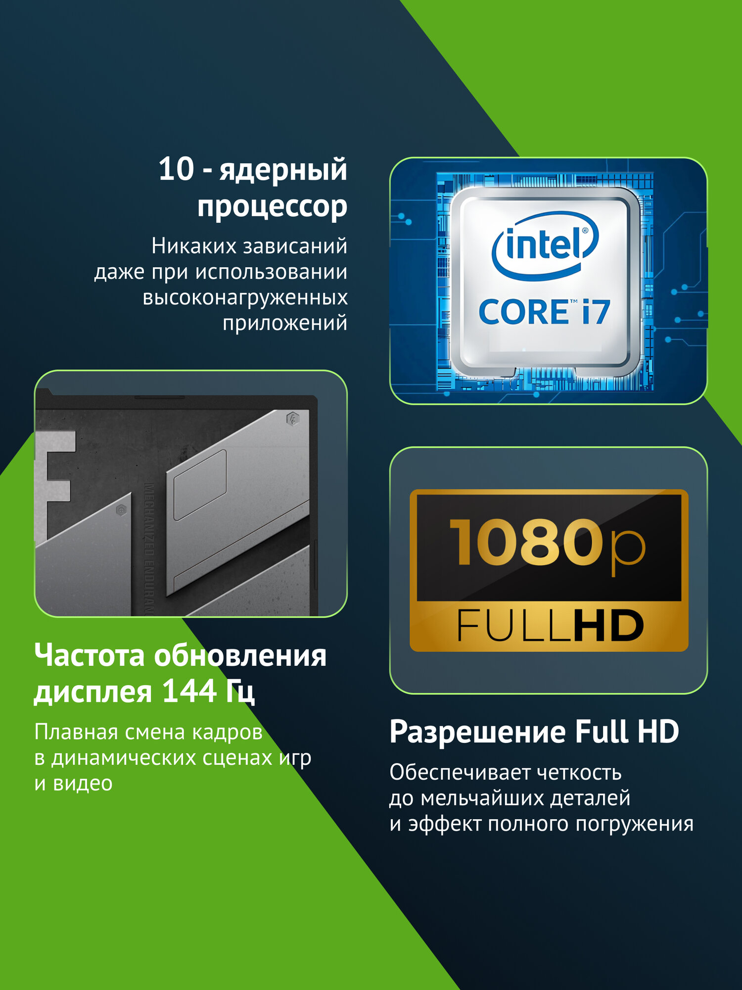 Ноутбук Asus TUF Gaming FX507VV-LP186, 15.6, IPS, Intel Core i7 13620H, DDR5 16ГБ, SSD 512ГБ, NVIDIA RTX 4060 8ГБ, серый — фото 1