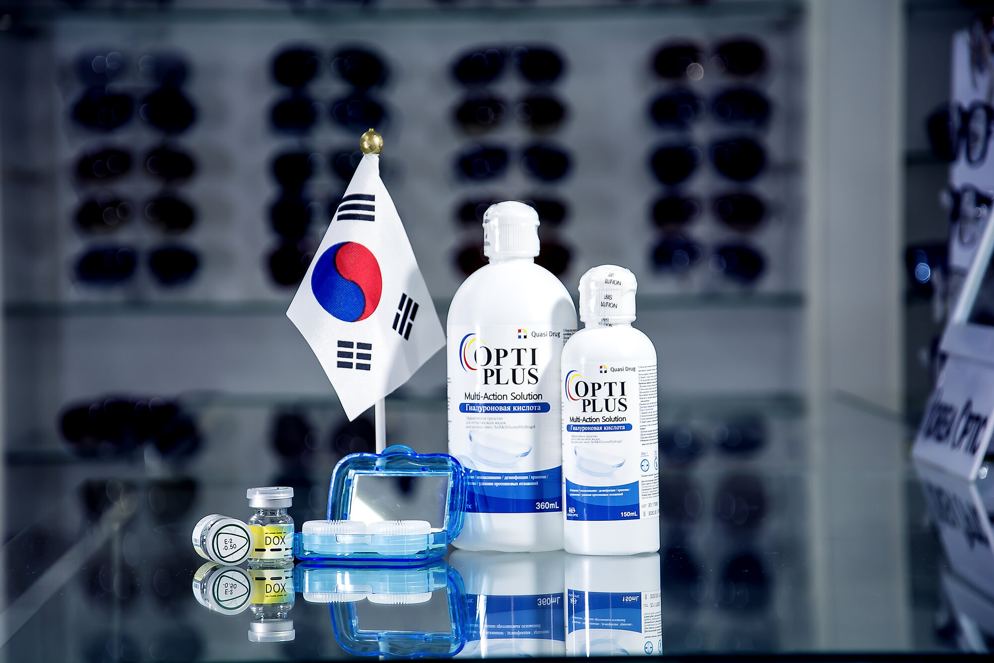 OPTI PLUS 360ml Раствор универсальный для контактных линз. — фото 1