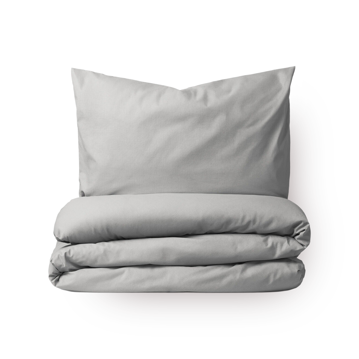 Комплект постельного белья Pragma Telso с простынёй евро прохладный серый