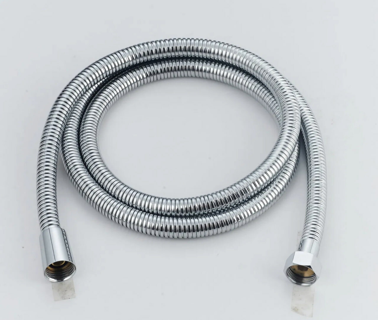 BOOU Shower Hose, душевой шланг 1500 мм, гибкий, хром, защита от перегибов