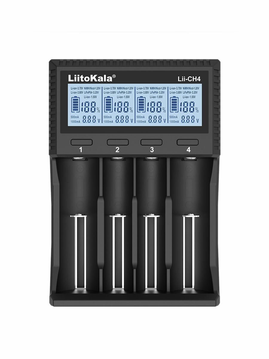 Зарядное устройство LiitoKala Lii-CH4 — фото 1