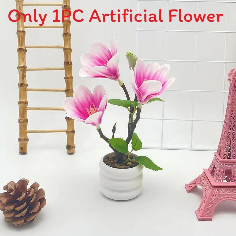 Artificial magnolia plant for wedding celebration home interior outdoor photography