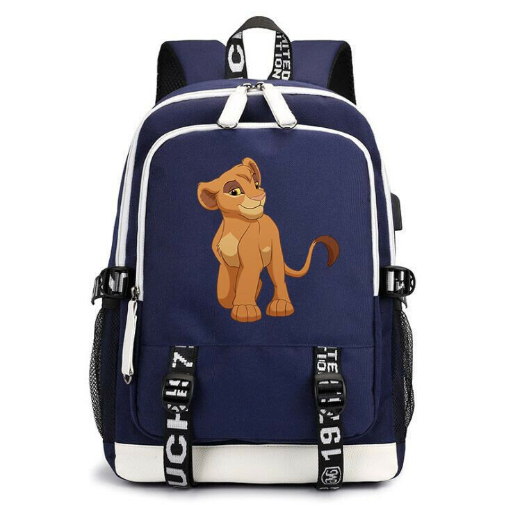 Рюкзак Нала синий с USB-портом №3