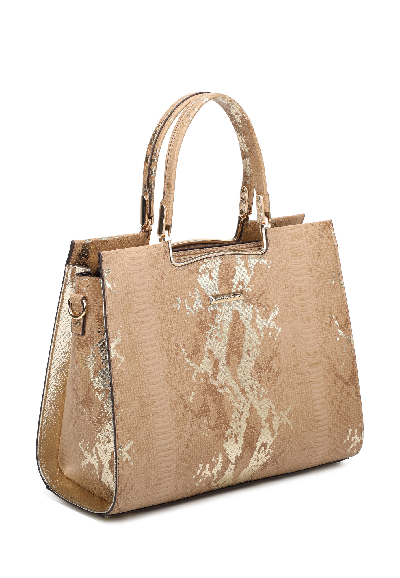 Сумка тоут Daniele Patrici, бежевый — фото 1