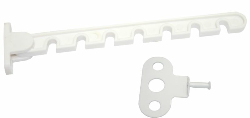 Ограничитель оконный белый L-165 пластик