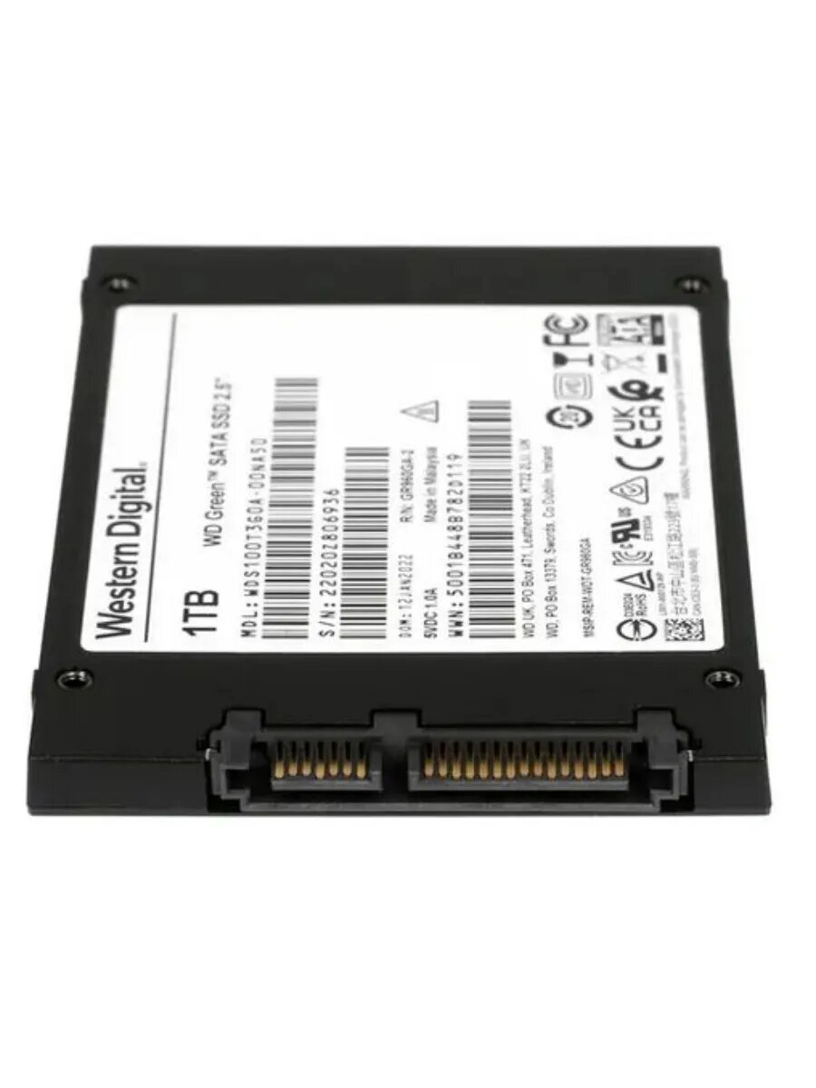 1 ТБ 2.5" SSD накопитель Green WDS100T3G0A