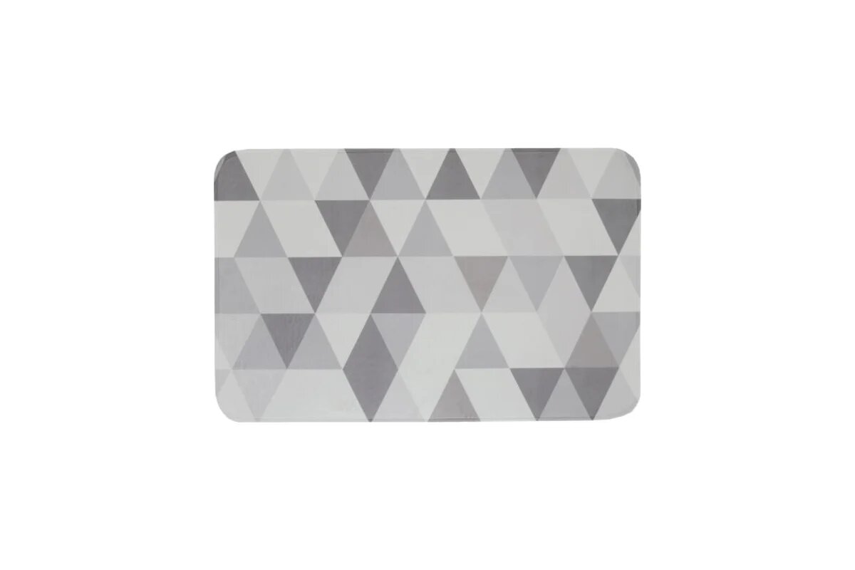 Коврик для ванной Swensa Hugge полиэстер 50 x 80 см серый