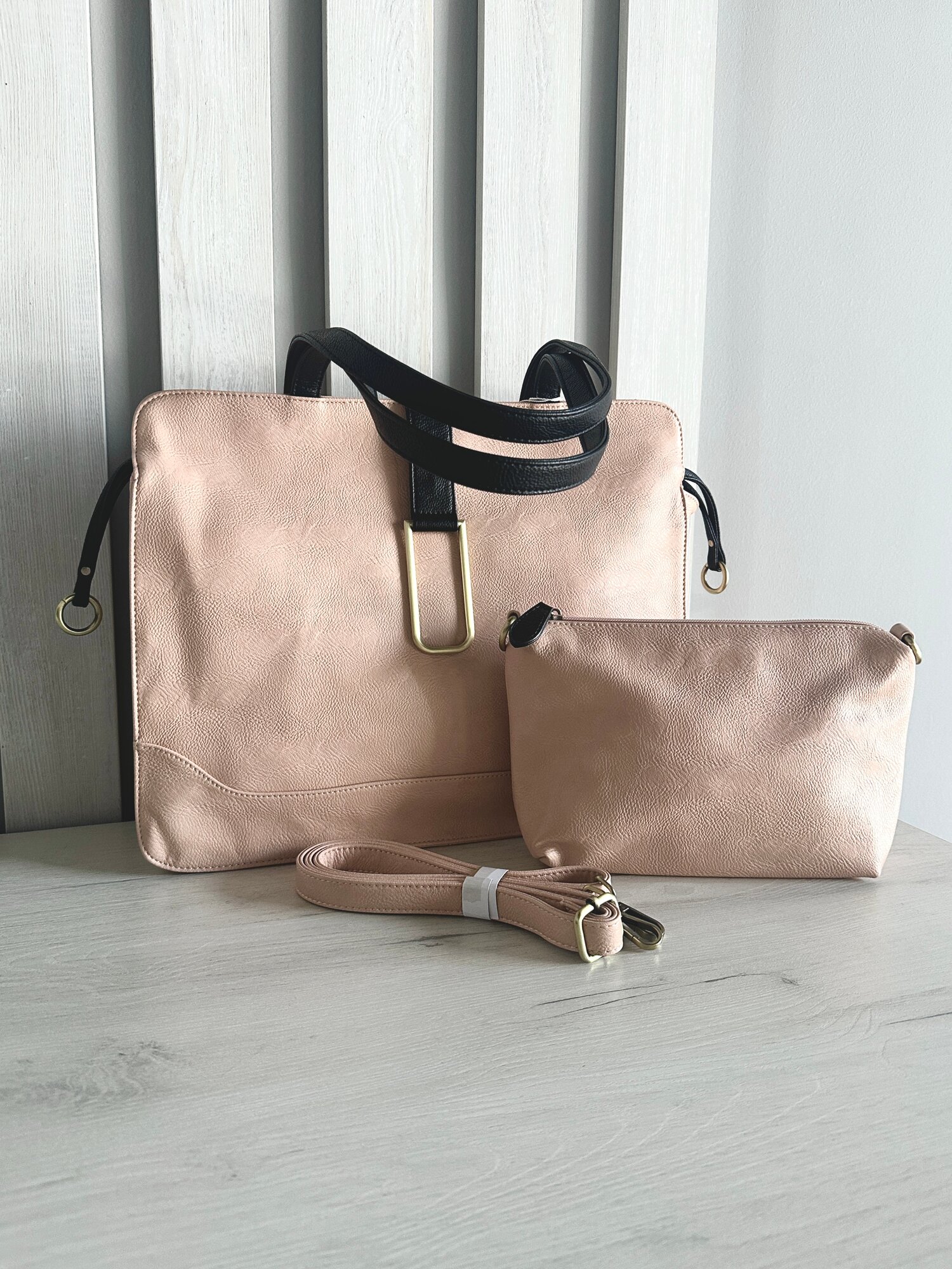 Сумка тоут INK Тоут, 2 шт., розовый — фото 1