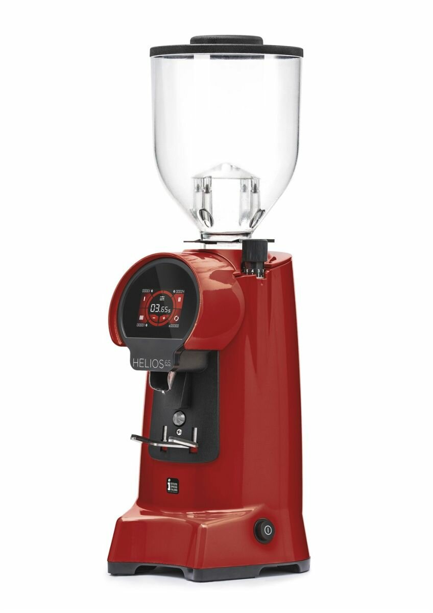 Кофемолки прямого помола Eureka Helios 65 красный