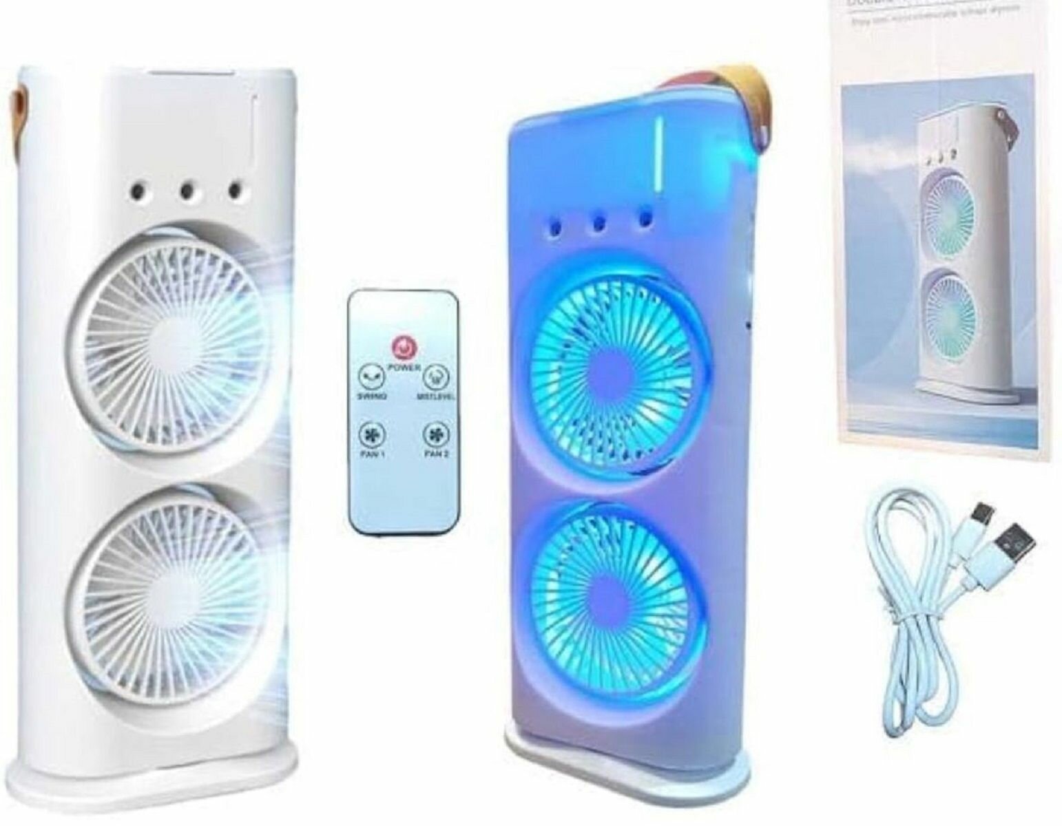 Вентилятор кондиционер увлажнитель 3 в 1 — фото 1