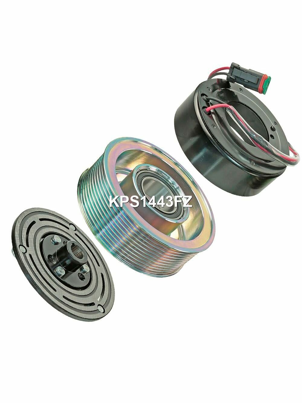 Шкив компрессора кондиционера в сборе Krauf KPS1443FZ