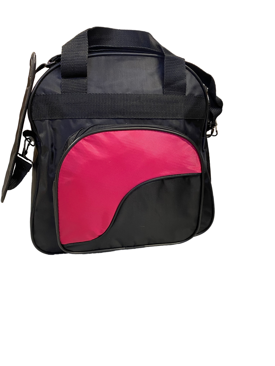 Сумка дорожная , 20 л, 16х34х34 см, ручная кладь, черный — фото 1