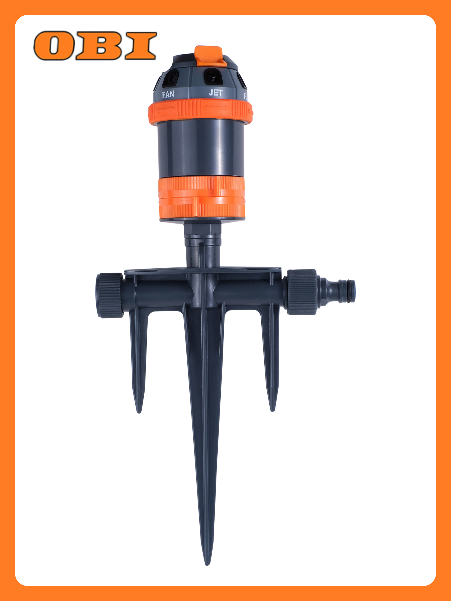 Дождеватель круговой регулируемый Plantic Light 6 режимов 39389-01