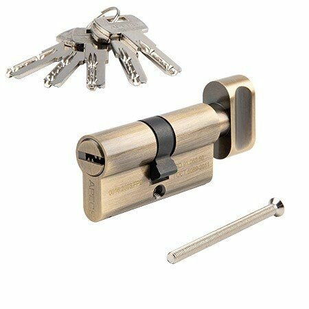 Цилиндровый механизм Apecs SM-60-C-AB бронза