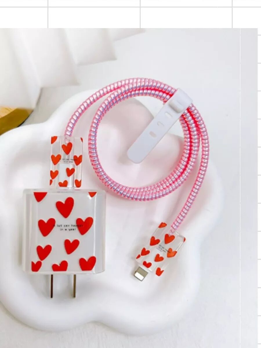 Чехол для зарядки, защита для зарядки, Iphone, чехол, зарядка, кабель