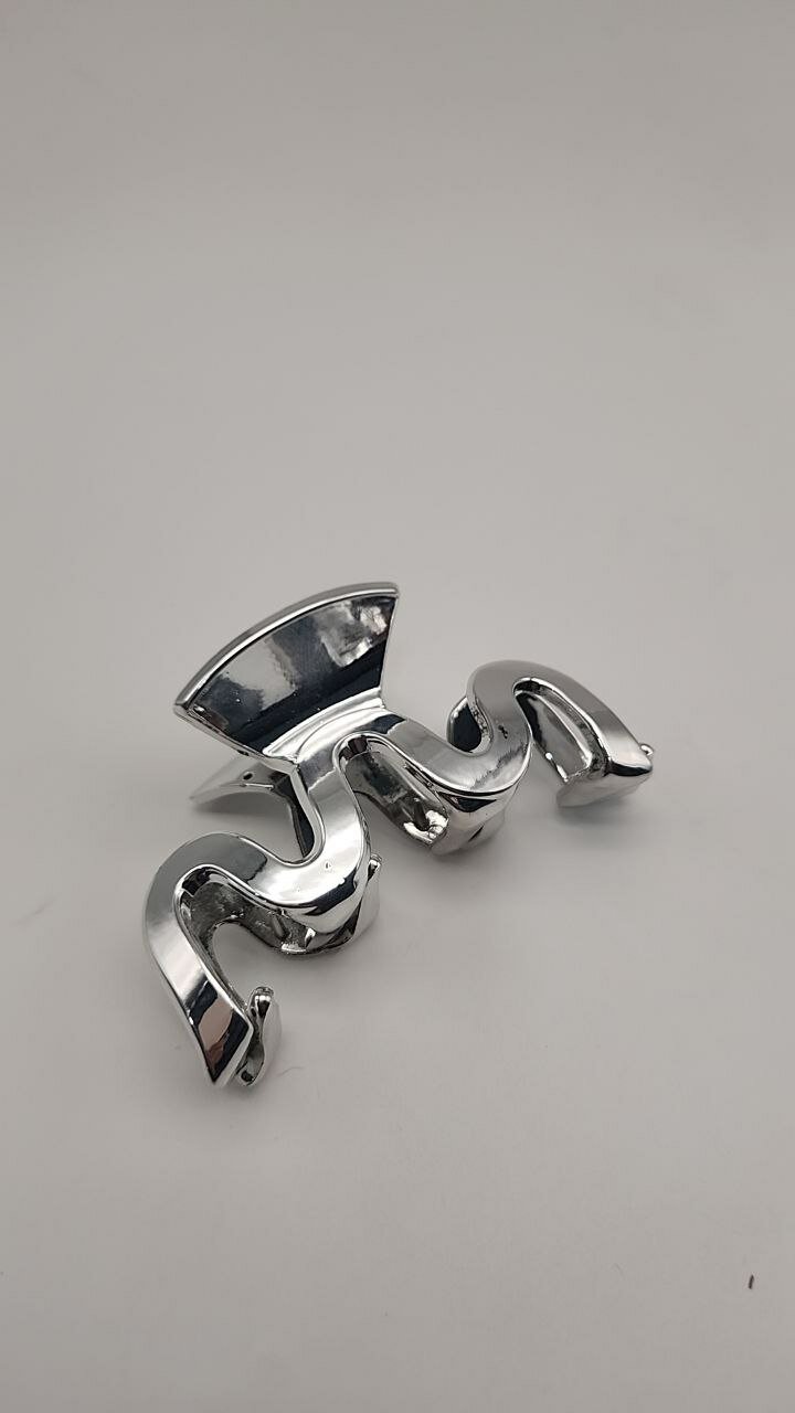 Серебряный крабик для волос — элегантная и стильная заколка для девушек. — фото 1