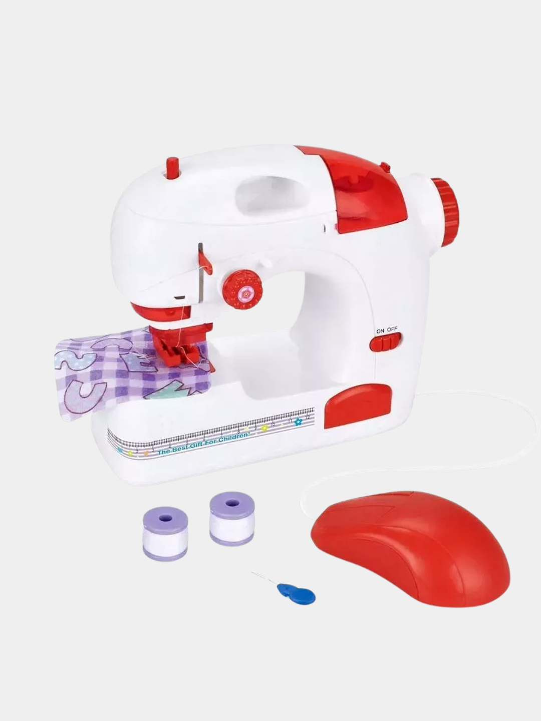 Игрушечная бытовая техника, утюг, стиральная машина, швейная машина, блендер, миксер — фото 1