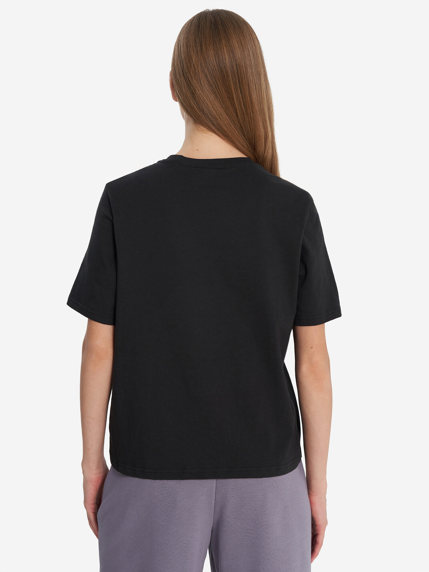 Футболка Kappa, размер 46-48, черный — фото 1