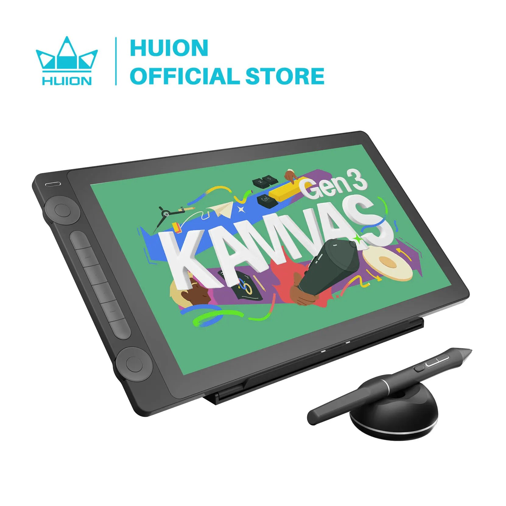 HUION Kamvas 16 (Gen 3) графический планшет
