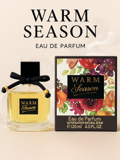 Парфюмерная вода Warm Season для женщин, 120 мл, чудесный аромат.