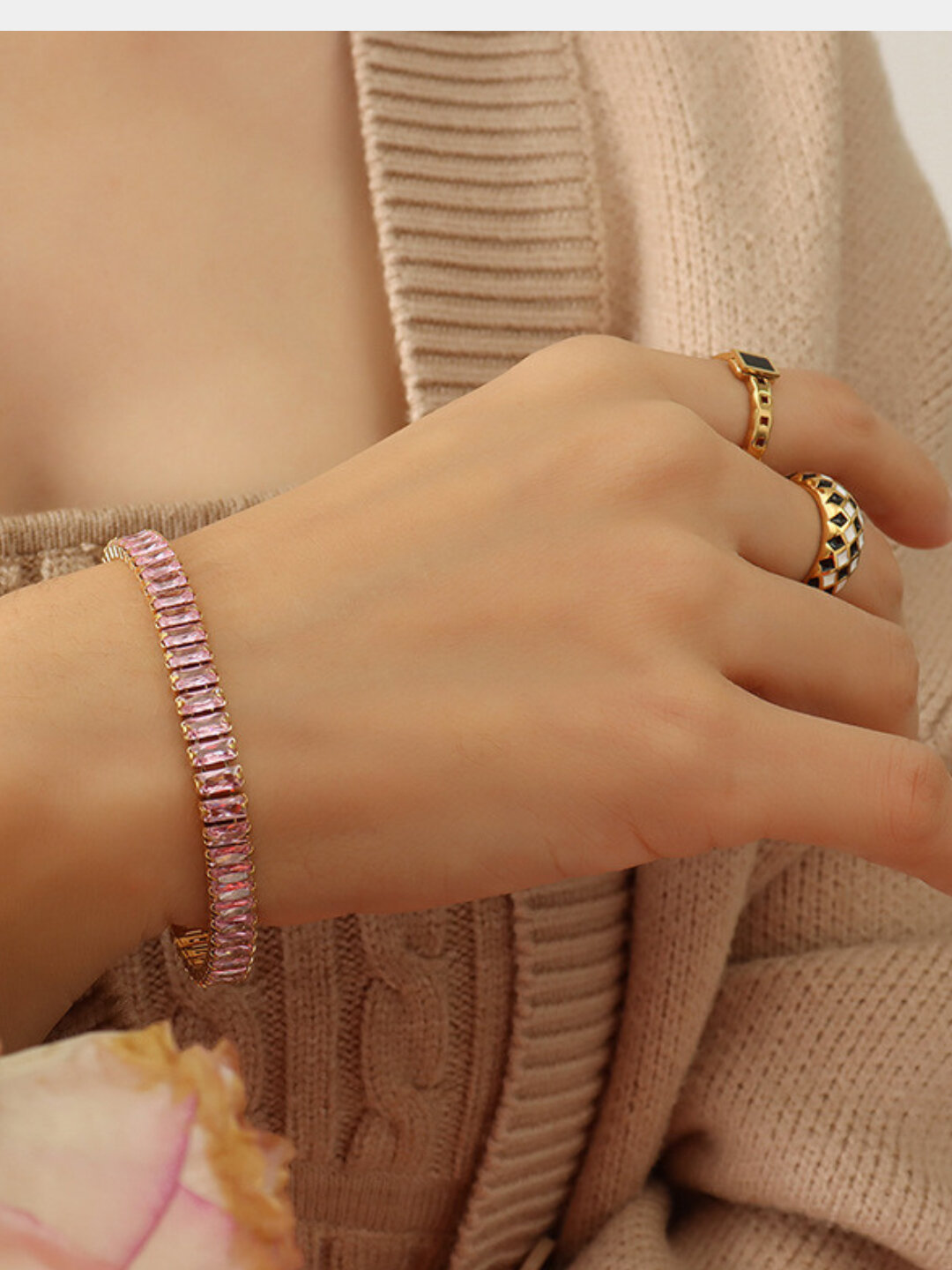 Славянский оберег, Браслет-цепочка, жемчуг пресноводный культивированный