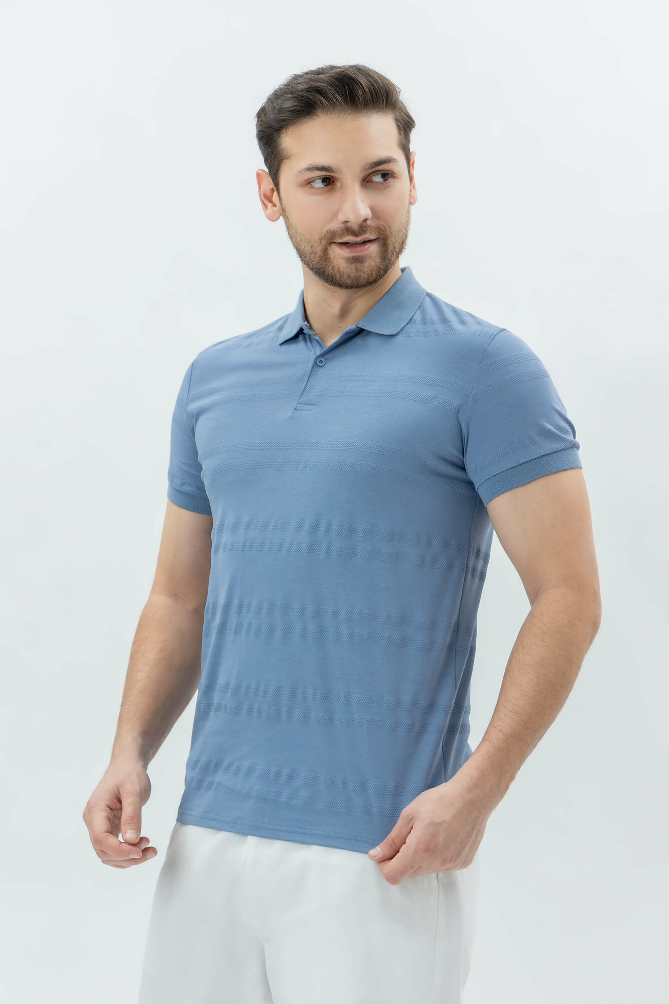 Поло спортивное TERRA PRO, размер XL, blue — фото 1