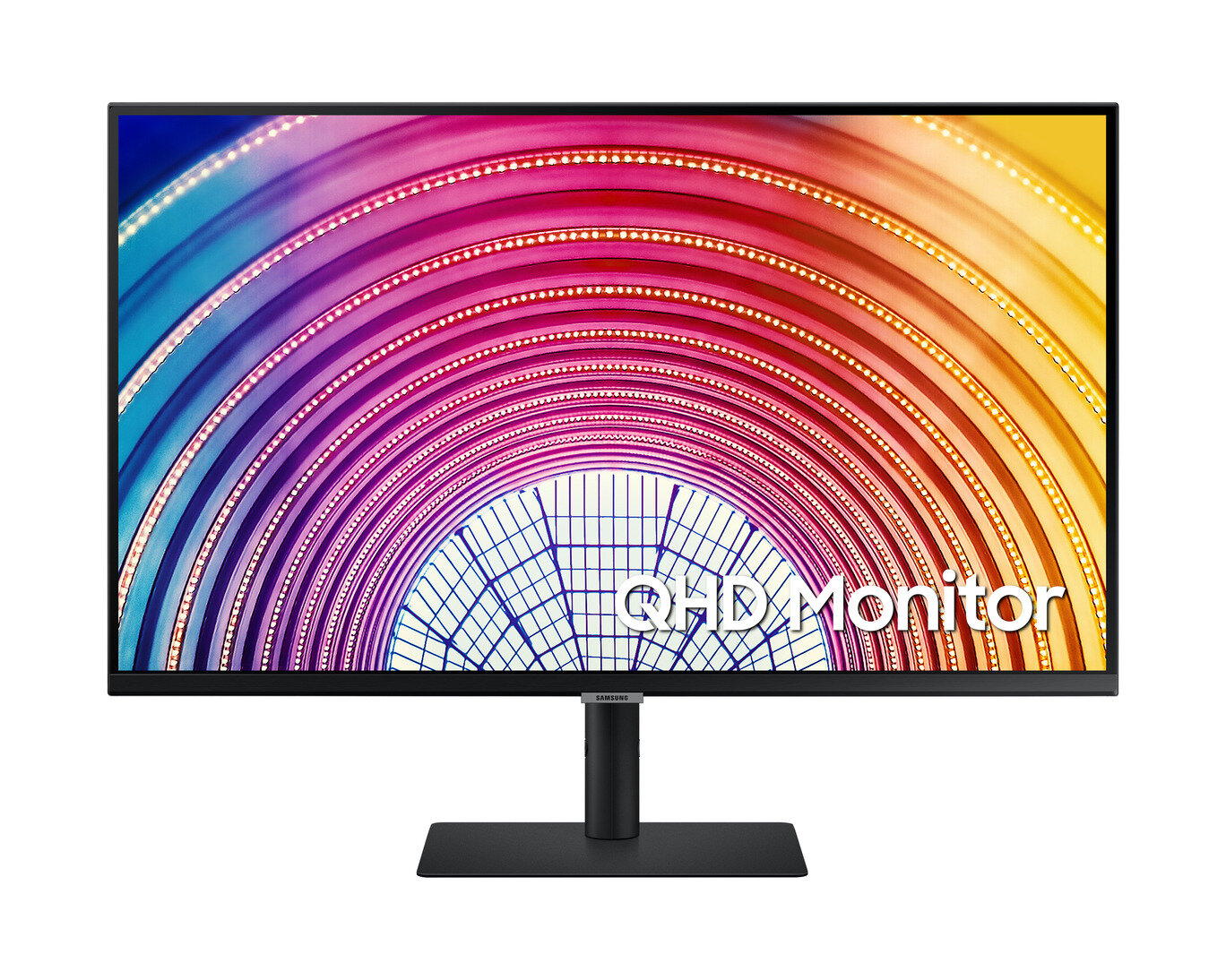 Монитор Samsung S32A600NWI 32 дюйма QHD VA 75 Гц HDR10 для профессиональной работы, офисных задач и мультимедиа