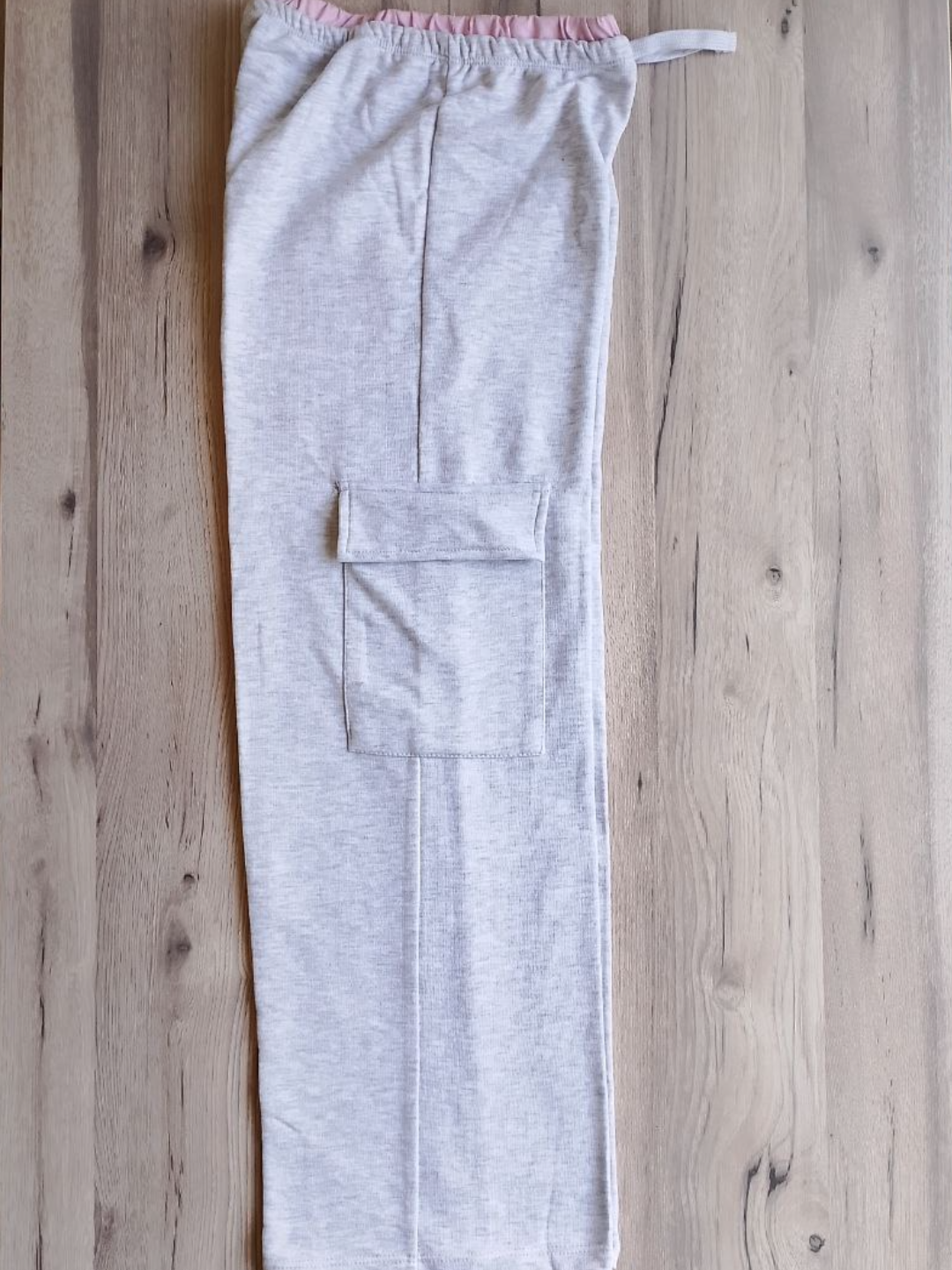 Брюки спортивные  1, комплект из 2 шт., размер 140, серый меланж — фото 1