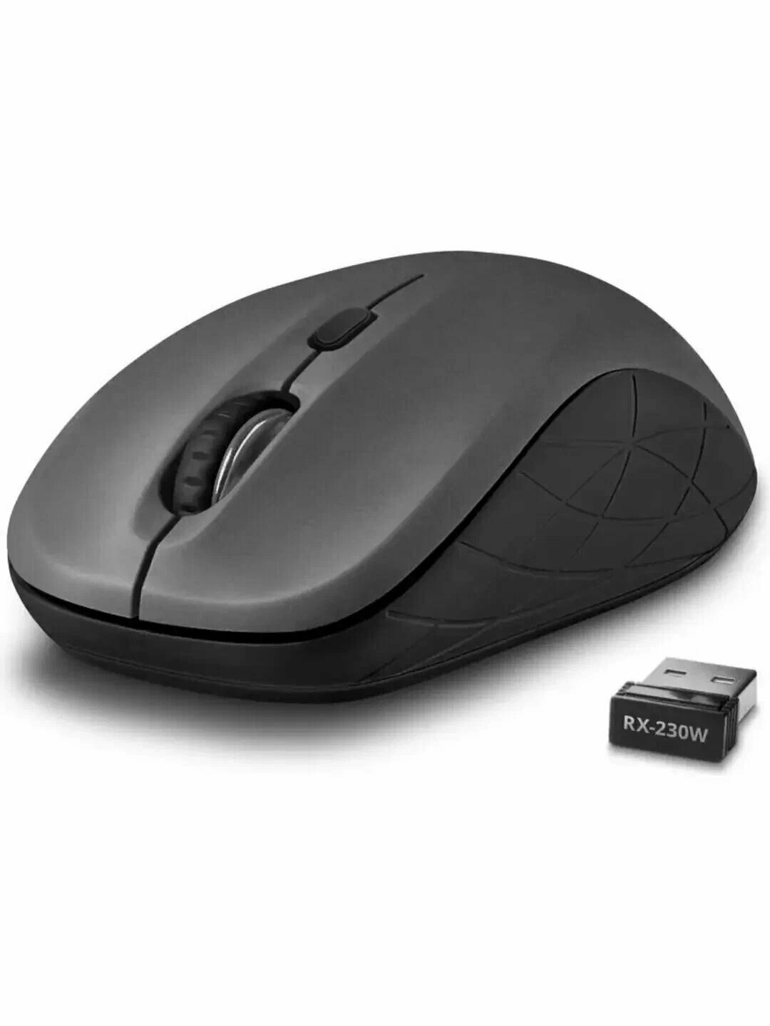 Мышь HP S1000 Plus, беспроводная, 1600dpi, оптическая, бесшумная, черная