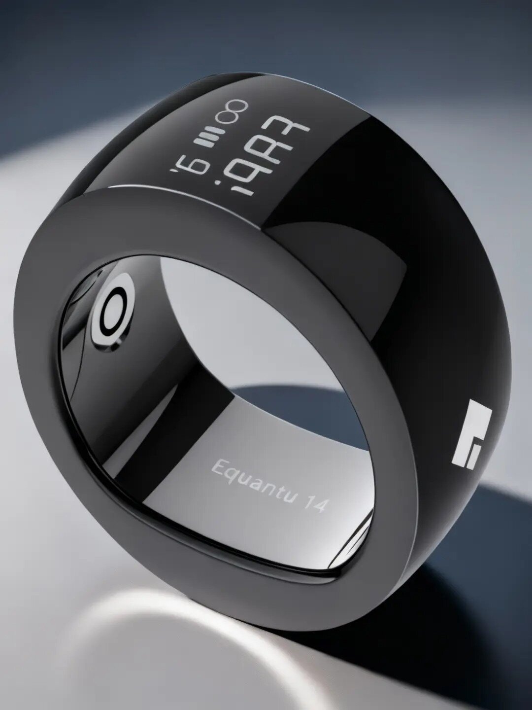 Смарт-тасбих кольцо Smart Tasbeeh Ring — сенсорное электронное зикр-кольцо с дисплеем, водонепроницаемое