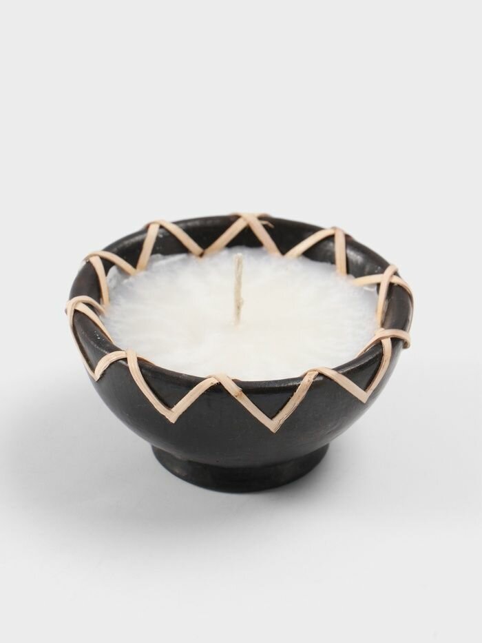 Свеча в керамической чаше, 9 9 5 см