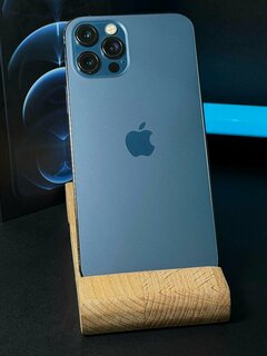 Изображение товара Смартфон Apple iPhone 12 Pro, 128gb, Pacific Blue, AA, nano SIM + eSIM