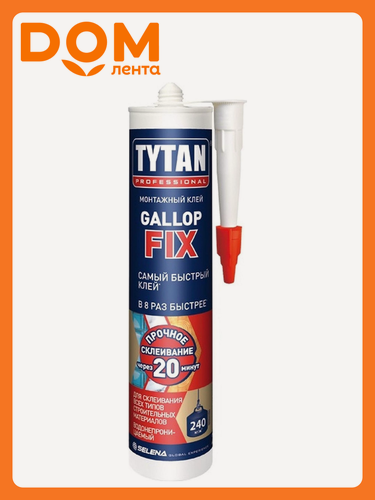 Изображение товара Специальный клей TYTAN Gallop Fix 290 мл