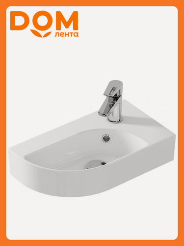 Изображение товара Раковина Cersanit "Cameo", фарфор, подвесная, 45х25 см, белая