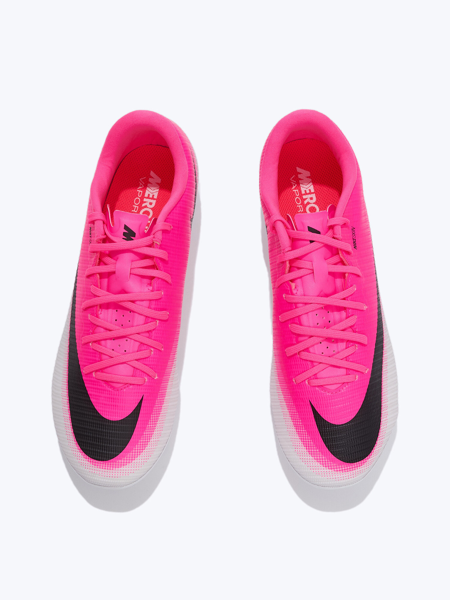 Бутсы NIKE, размер 43.5 RU, розовый/белый — фото 1