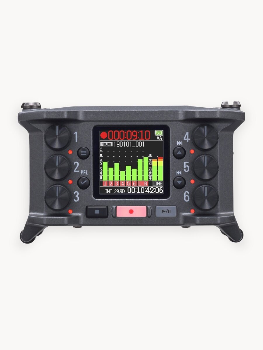 Студийный рекордер/проигрыватель Zoom F6