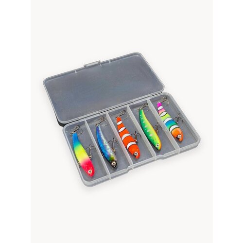 Ратлин KOUME набор вибов для зимней и летней рыбалки 5 штук