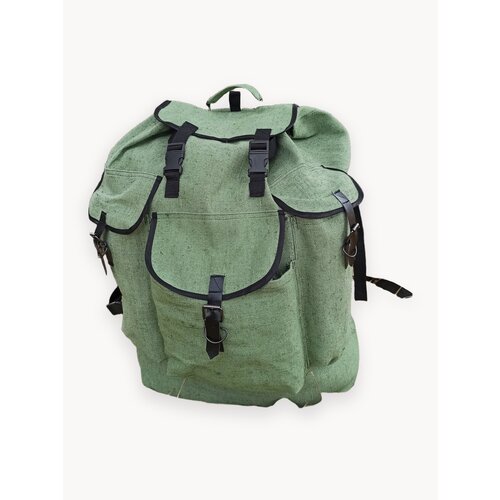 Туристический брезентовый рюкзак 90 литров / для рыбалки / для охоты / для отдыха на природе