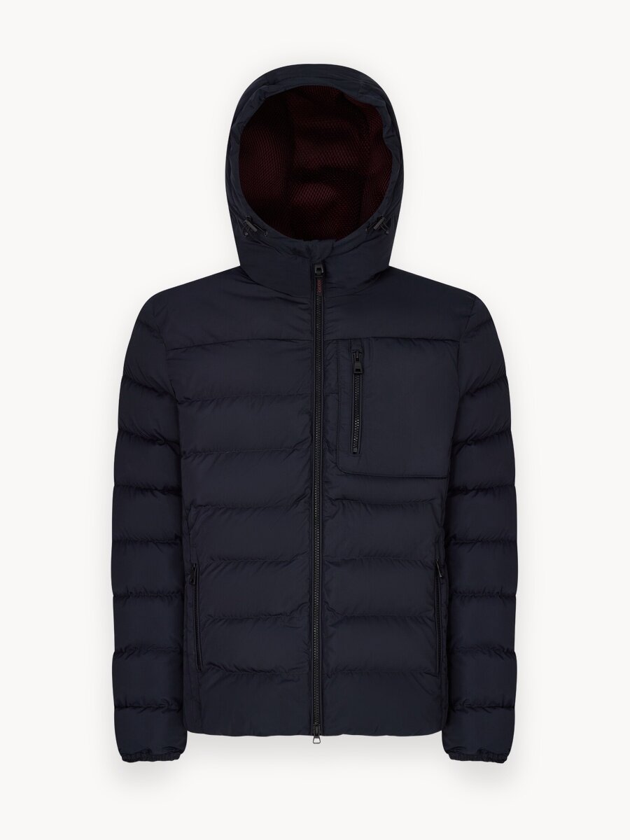 Куртка GEOX, размер 46 IT, темно-синий