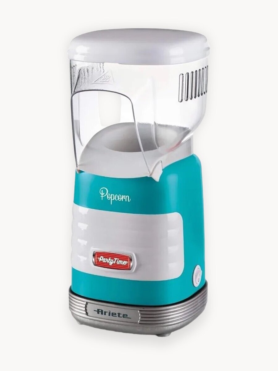 Прибор для приготовления попкорна Ariete 2956/01 PARTY TIME (попкорница), голубой